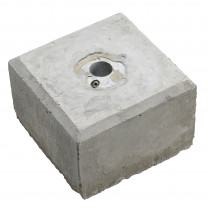 Betonblok 30 x 30 x 20 cm incl. koppeling T-134b